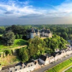 Chaumont sur Loire site d'envols au gré des vents vol en montgolfière