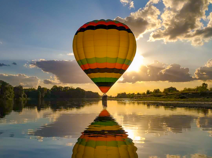 Montgolfière Au gré des vents sur la Loire