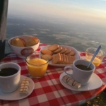 petit déjeuner en vol