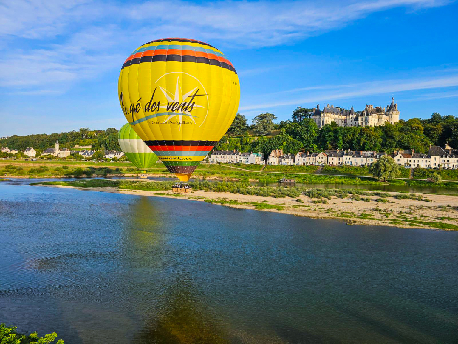 Sur la Loire devant Chaumont-sur-Loire