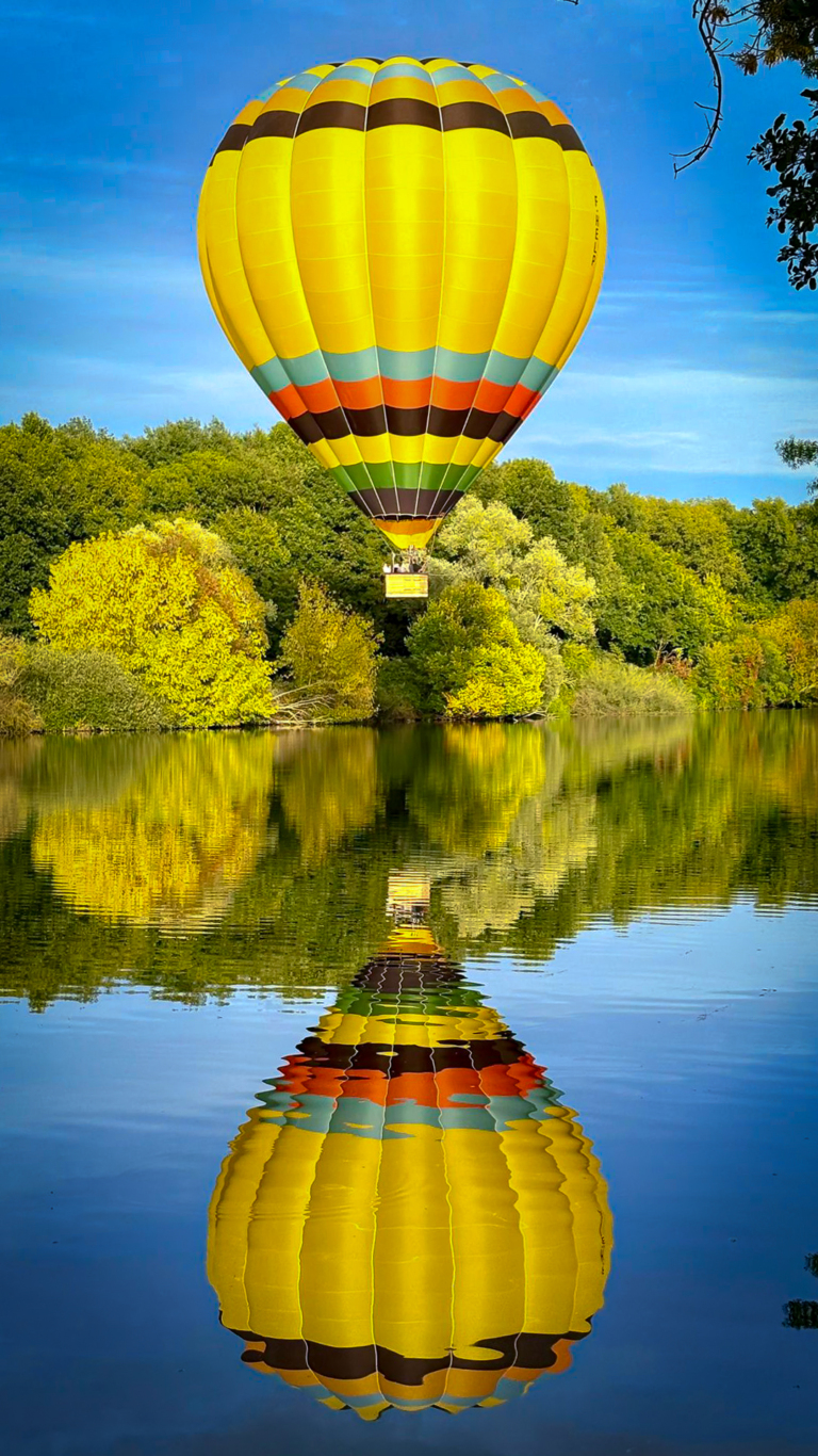 reflet sur l'eau