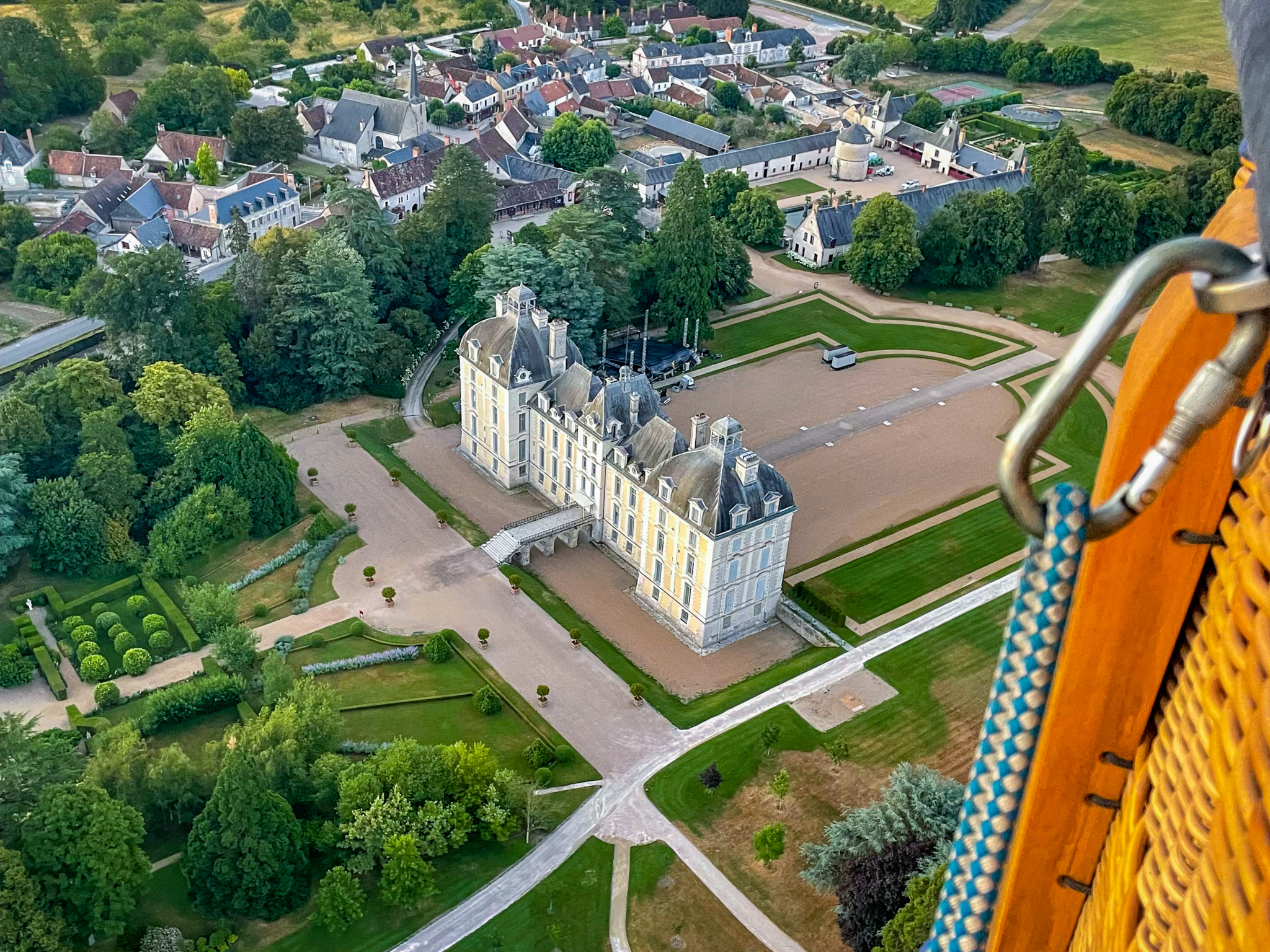 Survol Cheverny Au gré des vents