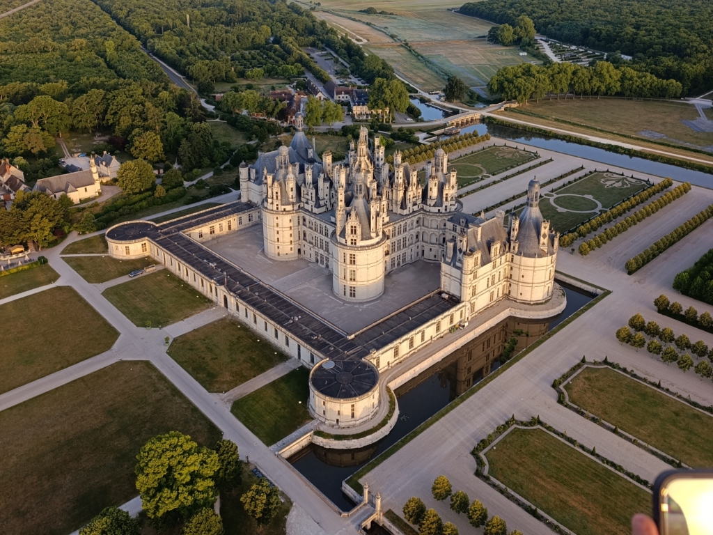 Survol Château Chambord