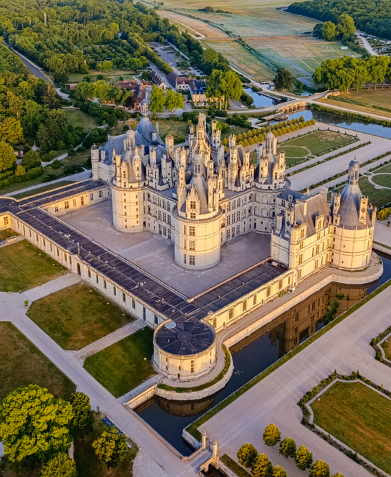 Survol Chambord Au gré des vents
