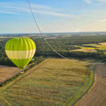 Survol Paysage Val de Loire Montgolfière