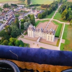 Cheverny vu du ciel Au gré des vents