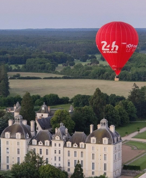 Survol Cheverny Au gré des vents