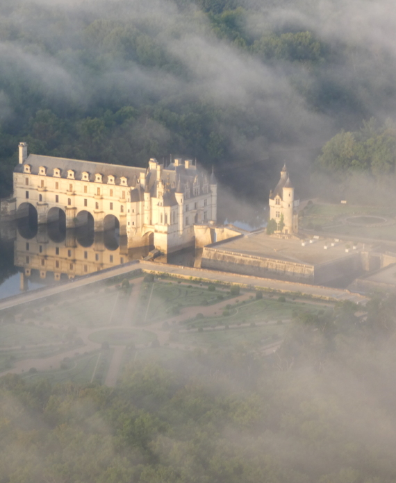Chenonceau brume Au gré des vents