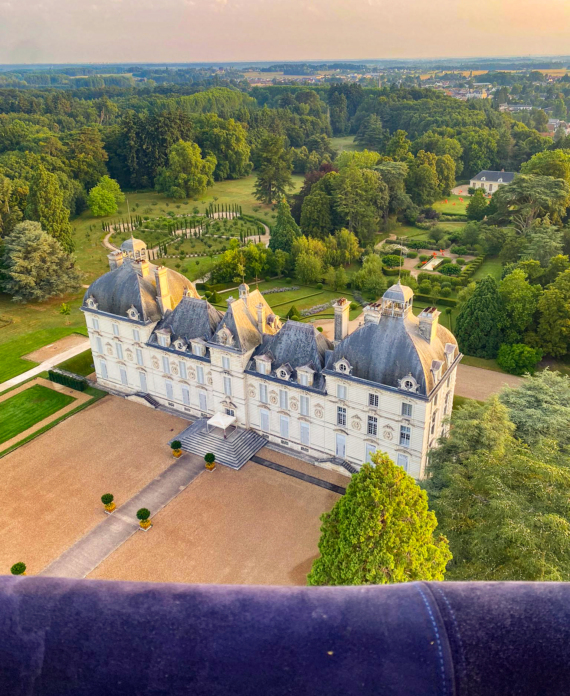 Survol Cheverny Au gré des vents