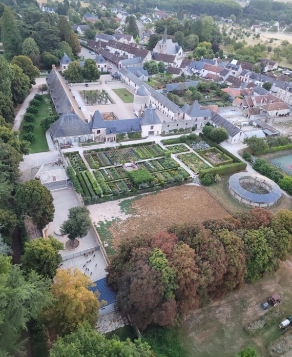 survol écuries Cheverny